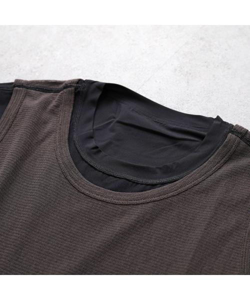 OUR LEGACY リバーシブル タンクトップ GRAVITY OUR LEGACY - REVERSIBLE GRAVITY TANK Black/Antique Chocolate
