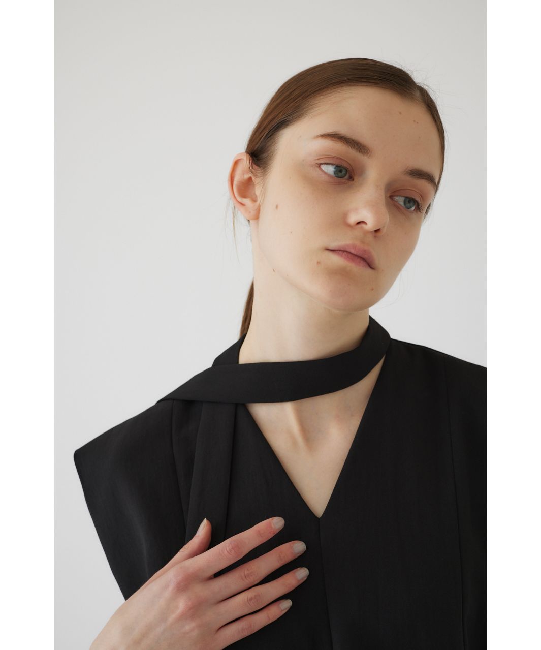 Square silhouette tie tops(506100394) | リムアーク(RIM.ARK
