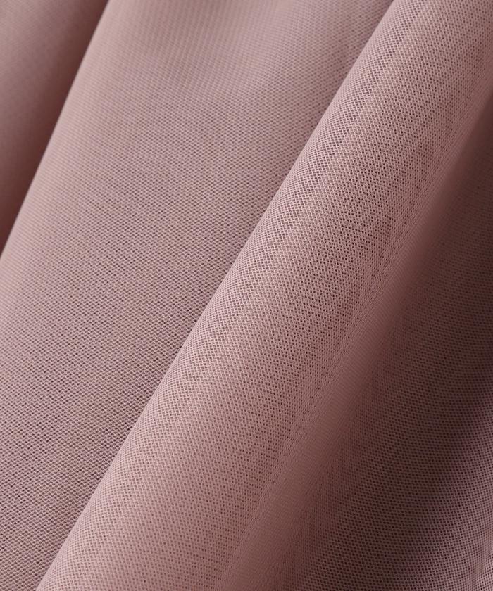 G2877*極美品☆ナチュラルビューティーベーシック☆総柄☆ファー☆ボレロ☆茶 セール 10%OFF】チュールシアーチュニック(506034358