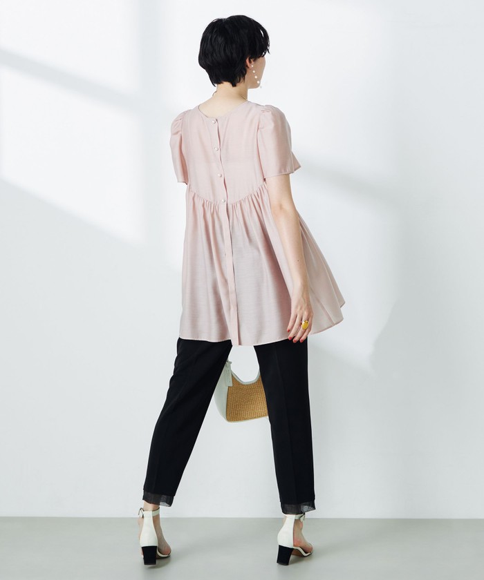 NOLLEY'S（ノーリーズ）の「2WAYペプラムチュニックブラウス