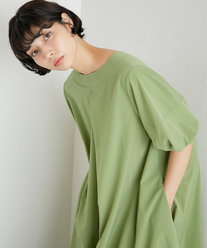 セール 55%OFF】【ear PAPILLONNER】ボリューム袖ワンピース
