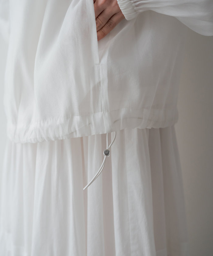 クーポン】【セール 55%OFF】【Loungedress】オーガンジー
