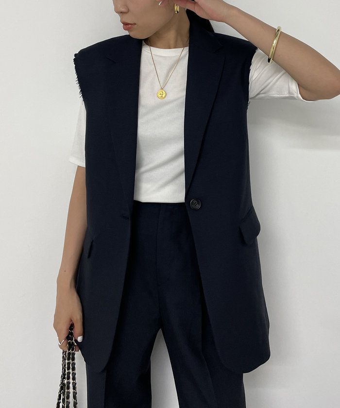 セール 55%OFF】【Loungedress】リネンジレジャケット(506103158