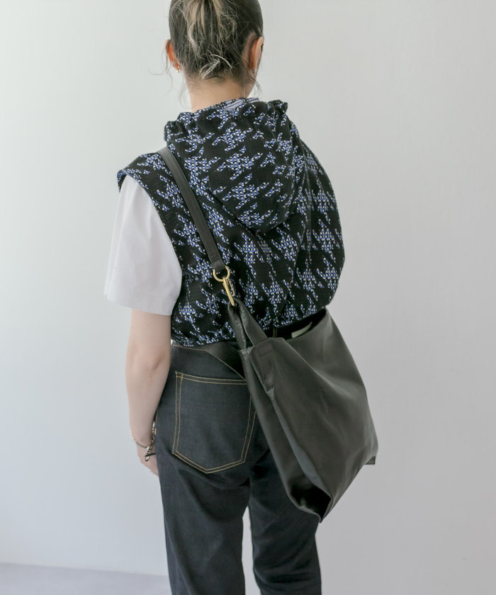 セール】【ear PAPILLONNER】撥水レザー2WAYショルダーバッグ
