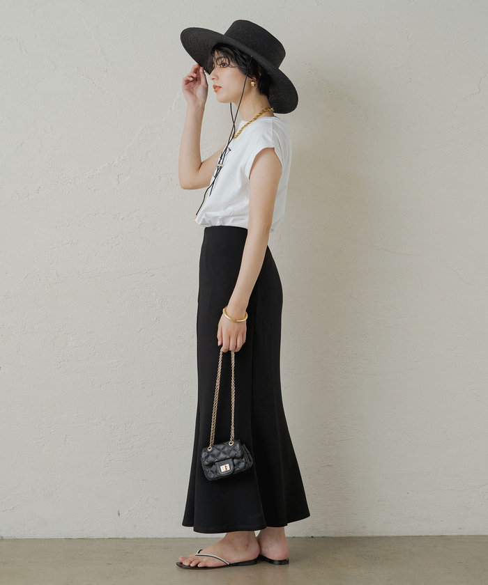 セール】【Loungedress】ポンチマーメイドスカート(506103354 セール】【Loungedress】ポンチマーメイドスカート(506103354
