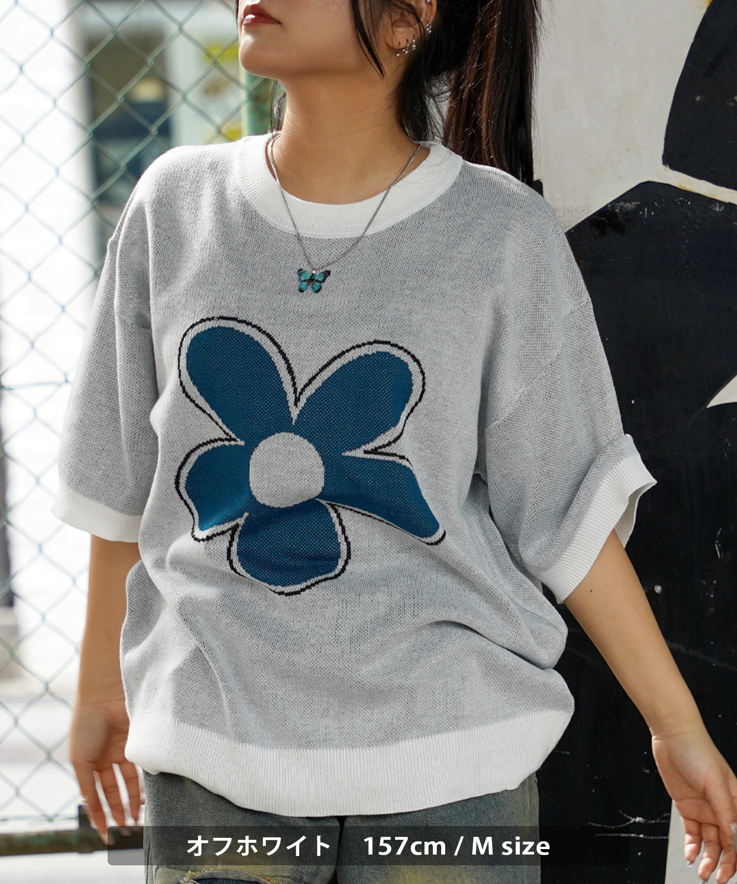 シンプルで洗練されたデザイン【FOG】Essentials 半袖 セーター ワンフォークロージング 1111clothing ワンフォークロージング