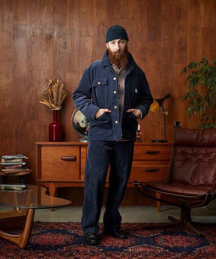 クーポン】【セール 20%OFF】COUDUROY COVERALL JACKET