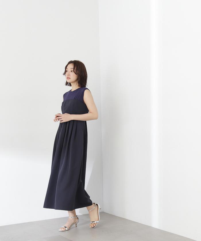 美品✨ナチュラルビューティベーシック カットソードッキングベアワンピース セール 50%OFF】カットソードッキングベアワンピース(505985797