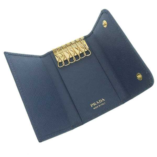 PRADA プラダ SAFFIANO METAL サフィアーノ レザー キーケース PRADA プラダ SAFFIANO METAL サフィアーノ レザー キーケース