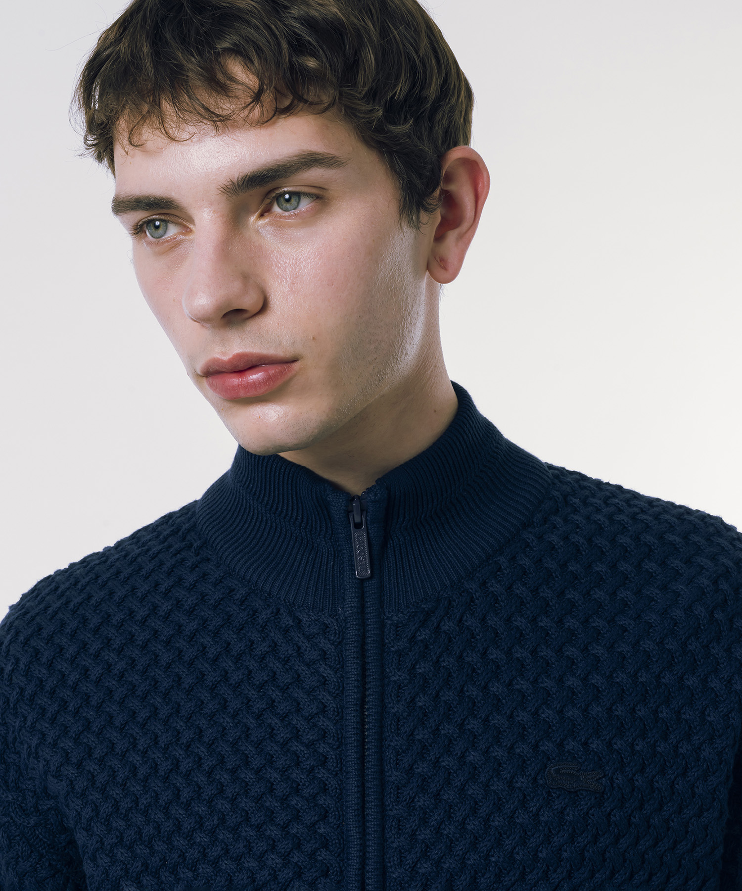 クーポン】【セール 40%OFF】ラコステ LACOSTE バスケットニット