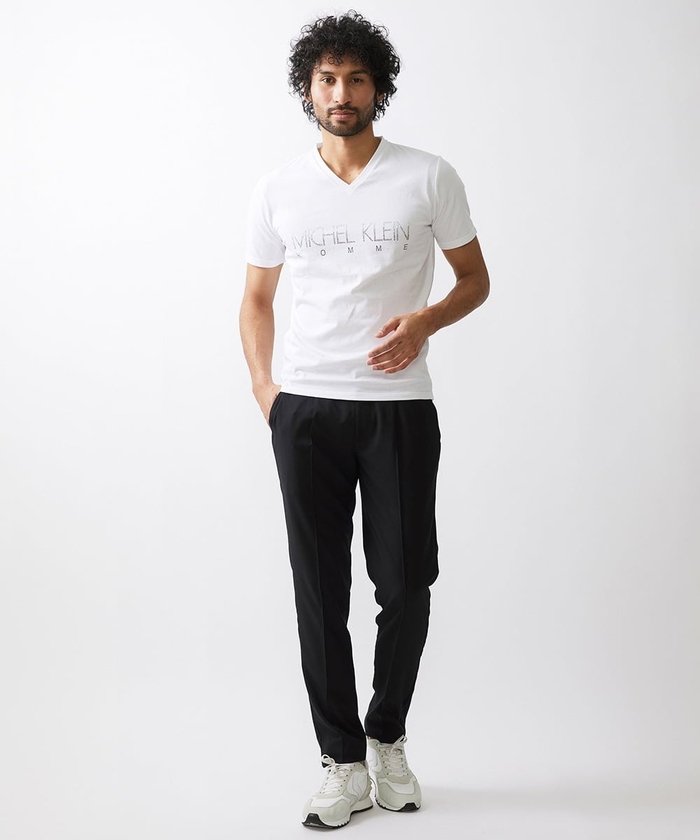ブランドロゴTシャツ(506104052) | ミッシェルクランオム(MICHEL KLEIN HOMME) - d fashion
