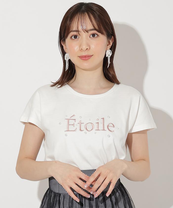 セール】Etoile刺繍パールロゴゆるTシャツ(506104241) | ウィル