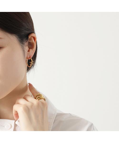 CELINE ピアス Asymmetric Hoops 460RD6BRA.35OR(506104800 CELINE ピアス Asymmetric Hoops 460RD6BRA.35OR(506104800