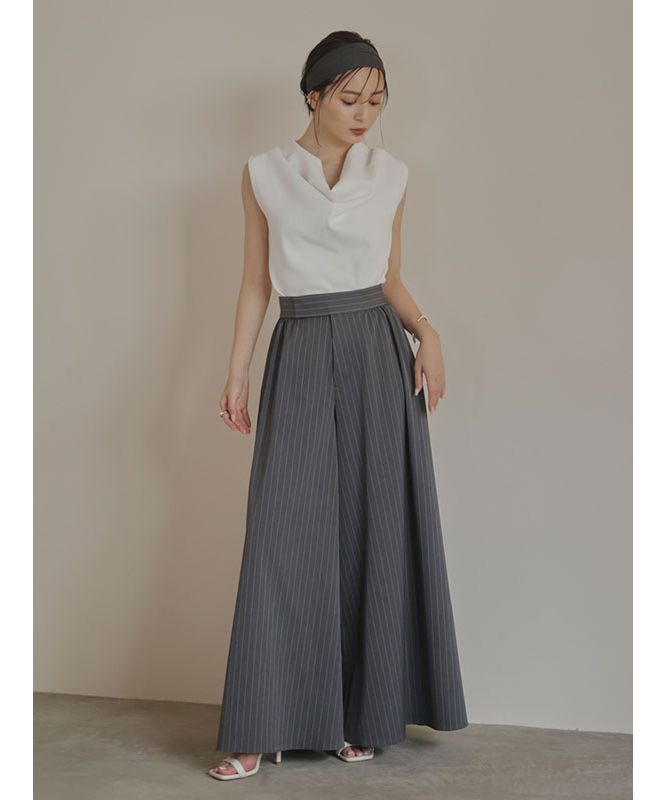 セール 40%OFF】ギャザーボリュームワイドパンツ(506104987