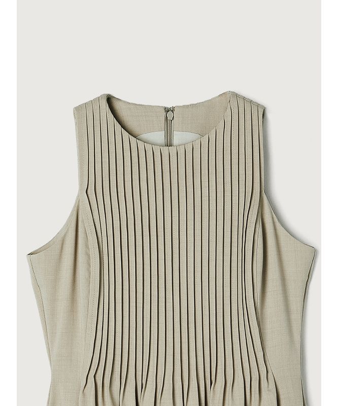 セール 30%OFF】ピンタックデザインワンピース(506104988) | ア