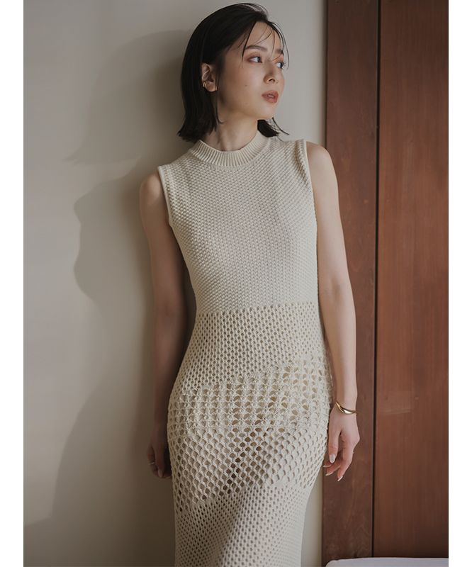 セール 20%OFF】クロシェニットマーメイドワンピース(506104995
