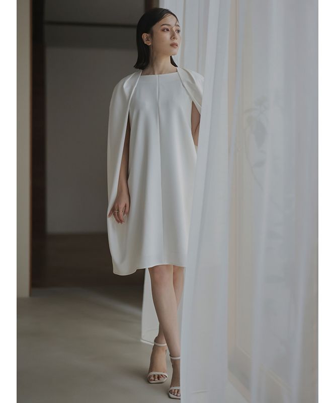 セール 40%OFF】ケープデザインミニワンピース(506104998) | ア