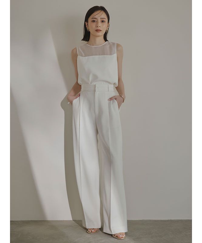 セール 30%OFF】コンフォートタックストレートパンツ(506105009 セール 30%OFF】コンフォートタックストレートパンツ(506105009