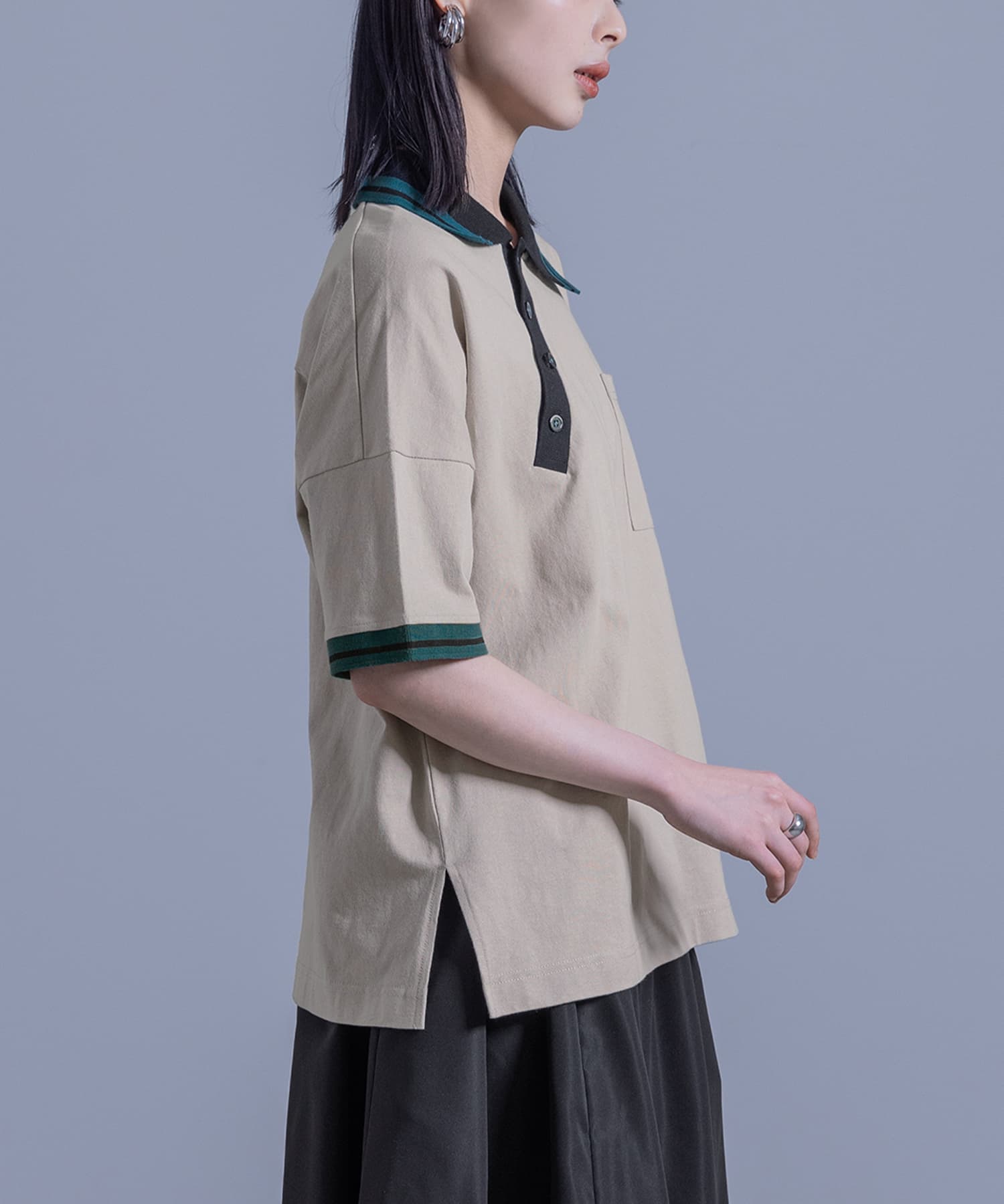 オシャレウォーカー osharewalker 『アシンメトリーカラー