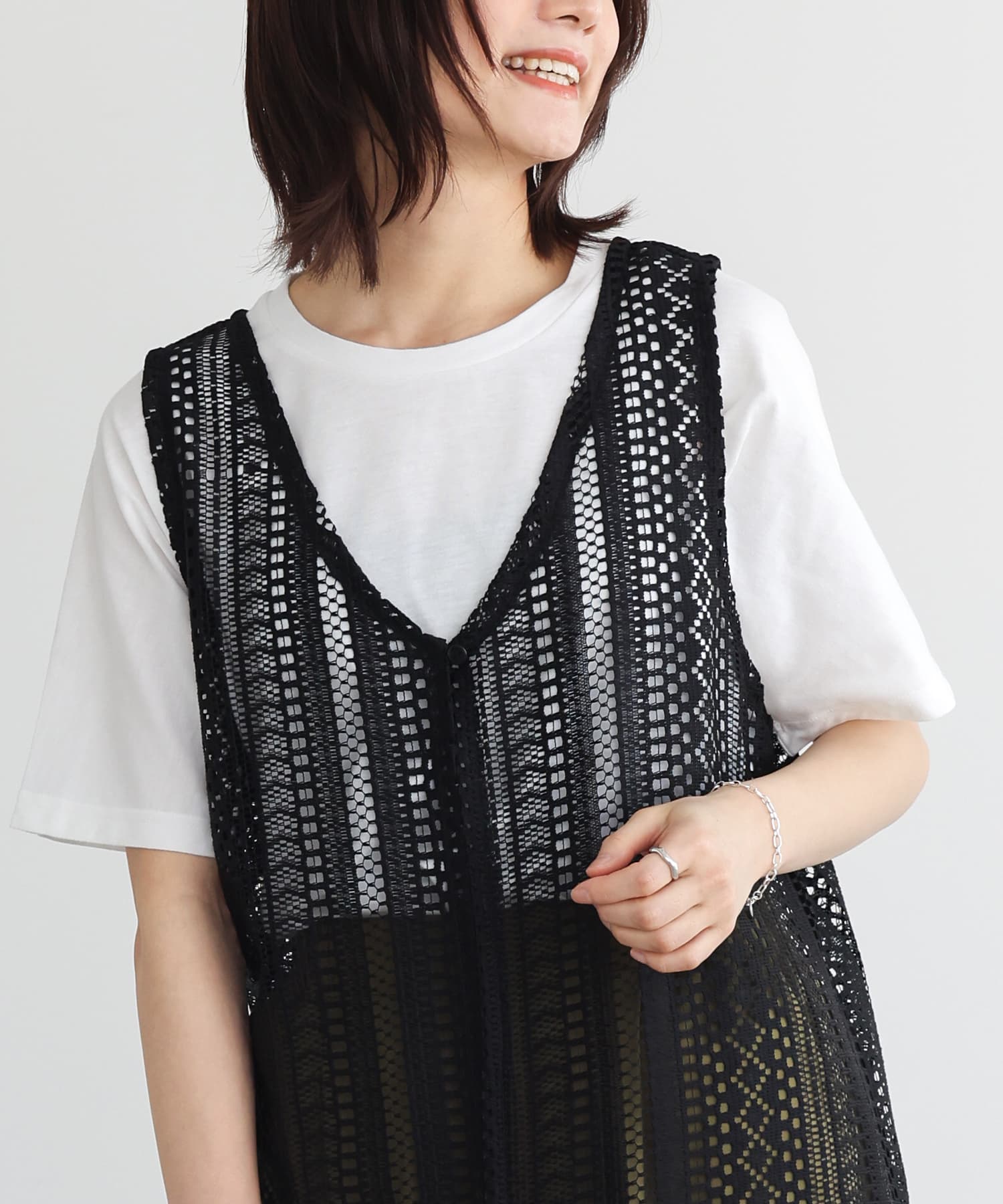 オシャレウォーカー osharewalker 『レースジレ×Tシャツセット オシャレウォーカー osharewalker 『レースジレ×Tシャツセット