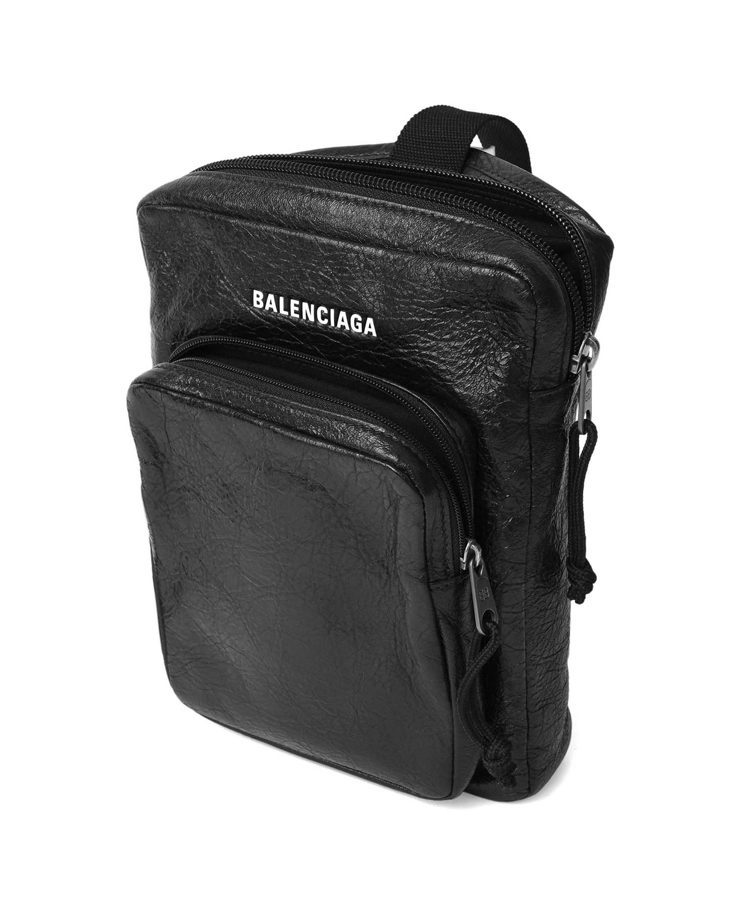 【完売必至】バレンシアガ■大人気♪ホイール ボディバッグ BALENCIAGA バレンシアガ ホイールベルトパック ボディバッグ 黒