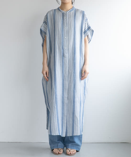 セール 20%OFF】FORK&SPOON リネンレーヨンシャツワンピース
