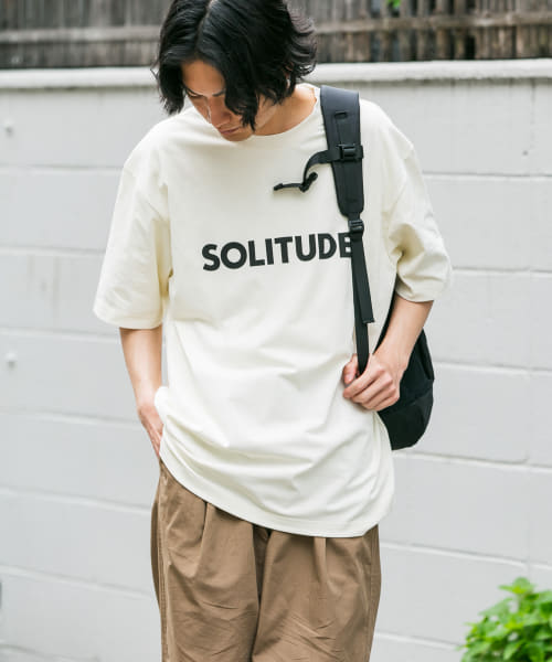 ☆関税/送料込み☆【URKOOL】ネックピアスディストレストTシャツ モデレート/クルーネックTシャツ(ユニセックス・5分袖)_3414857