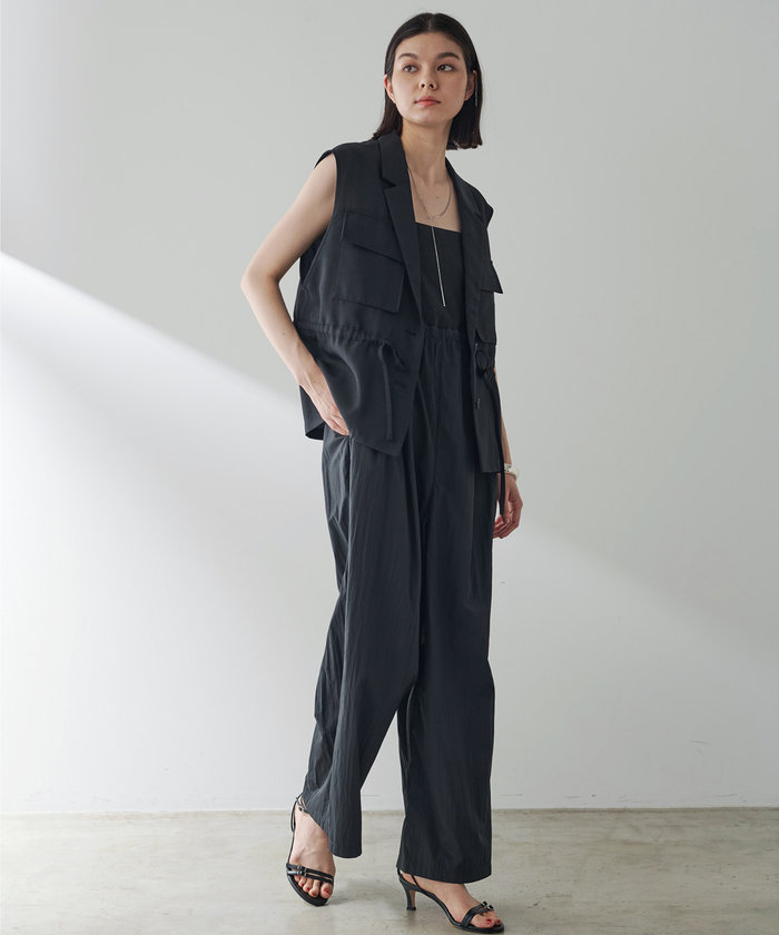 Whim Gazette｜【THE PAUSE】ボアフードロングジレ | Rakuten