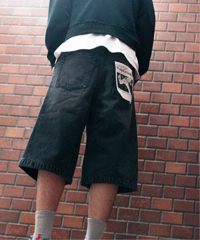 FADE WIDE DENIM SHORTS(506106005) | パルプ(PULP) - d fashion