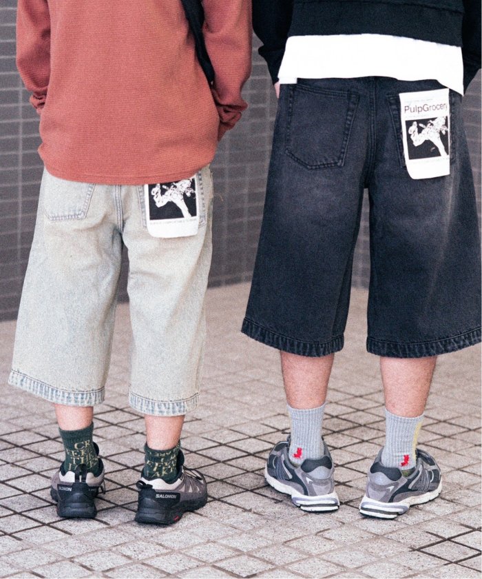 FADE WIDE DENIM SHORTS(506106005) | パルプ(PULP) - d fashion