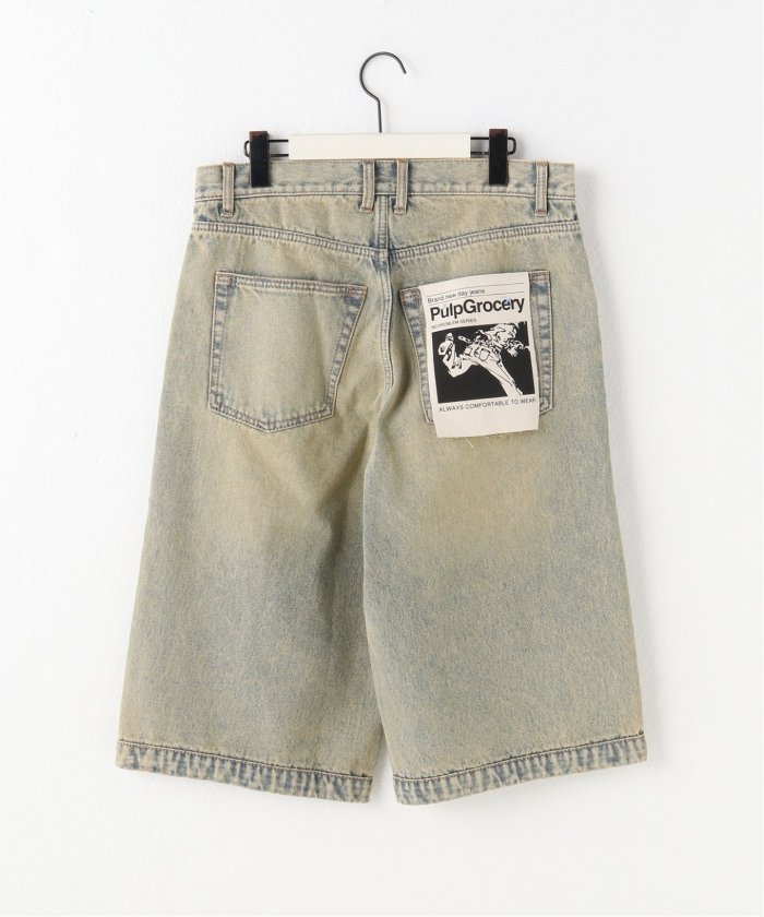 パンツ wide denim shorts M 41RC01JnbNL.jpg