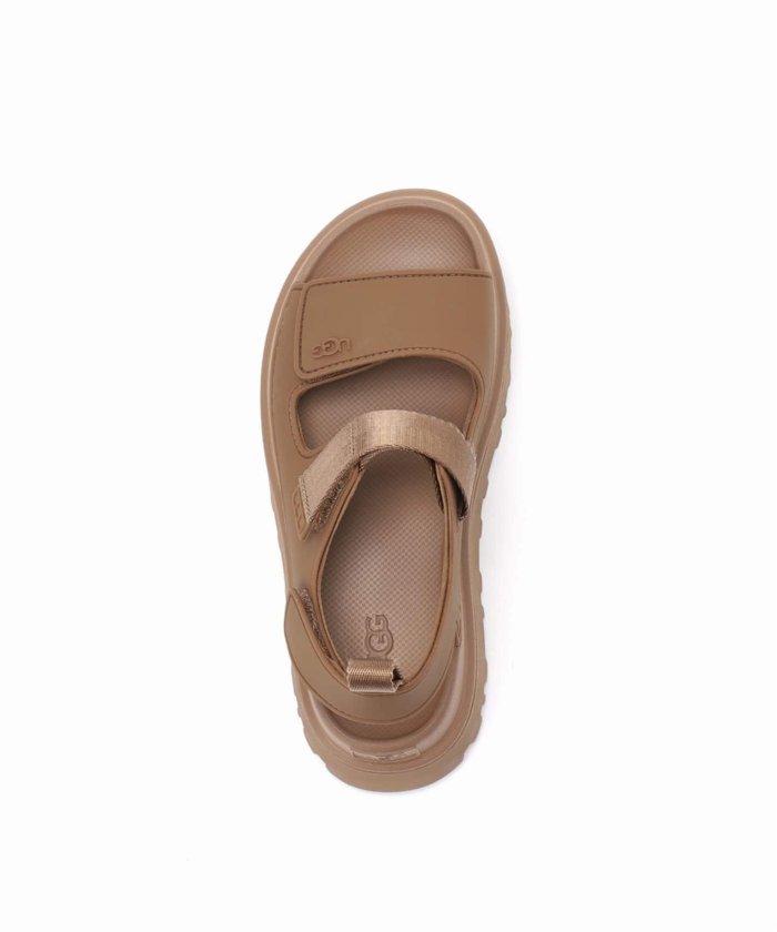 WEB限定/追加2》 UGG/アグ GoldenGlow Sandal 1152685－BLK/BRWN