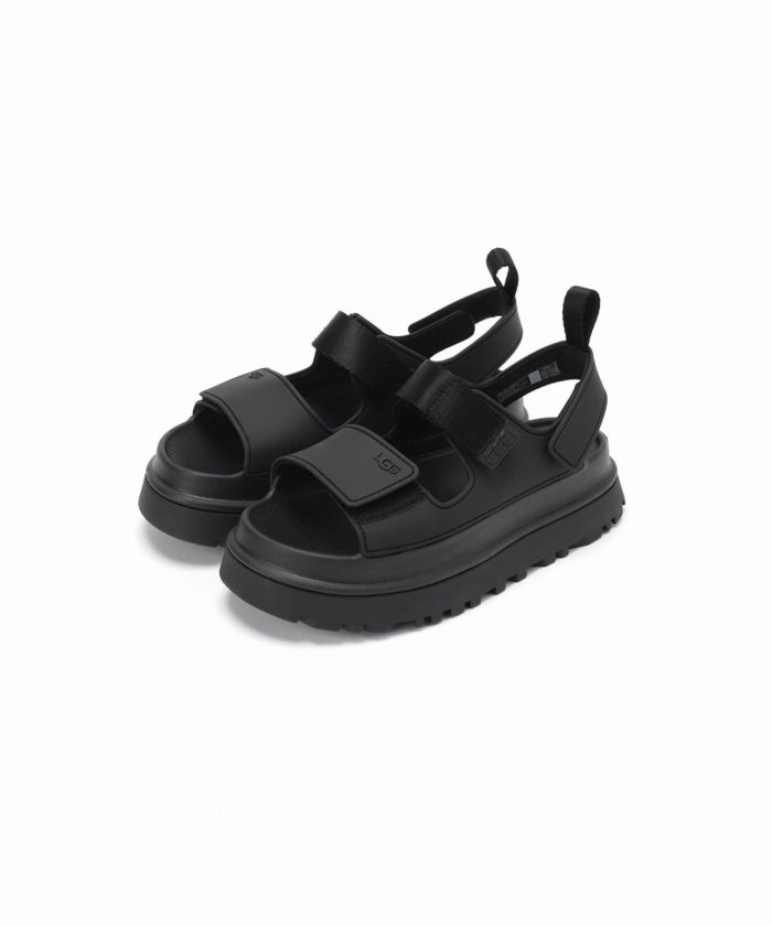WEB限定/追加2》 UGG/アグ GoldenGlow Sandal 1152685－BLK/BRWN
