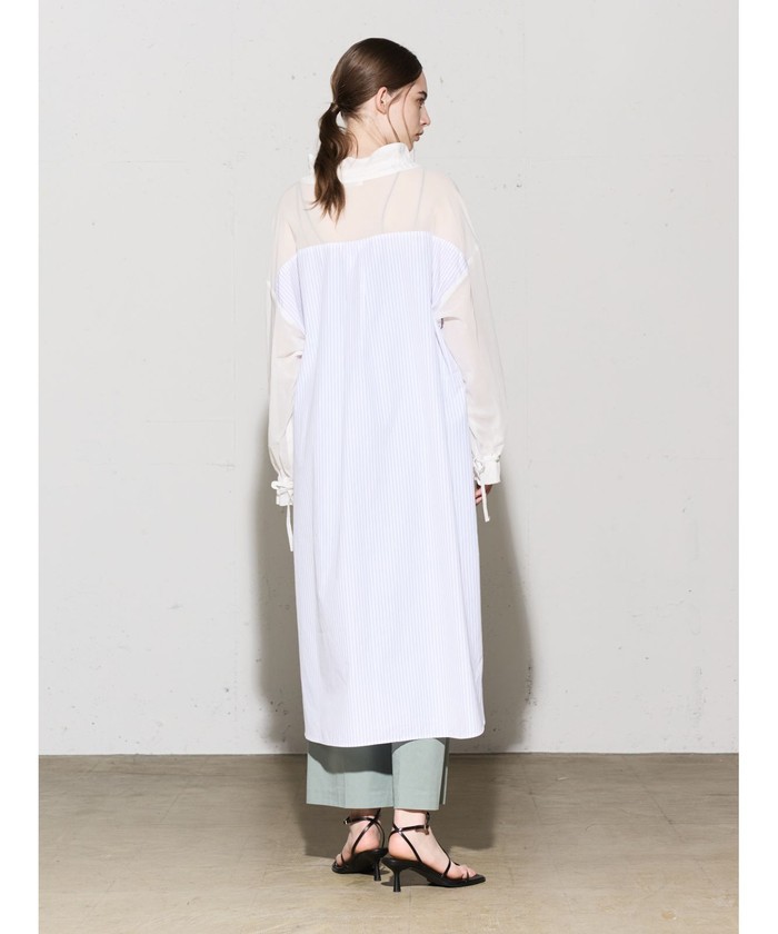 DIESEL♡美品‼︎大人気 ストライプ シャツワンピース ポケット付