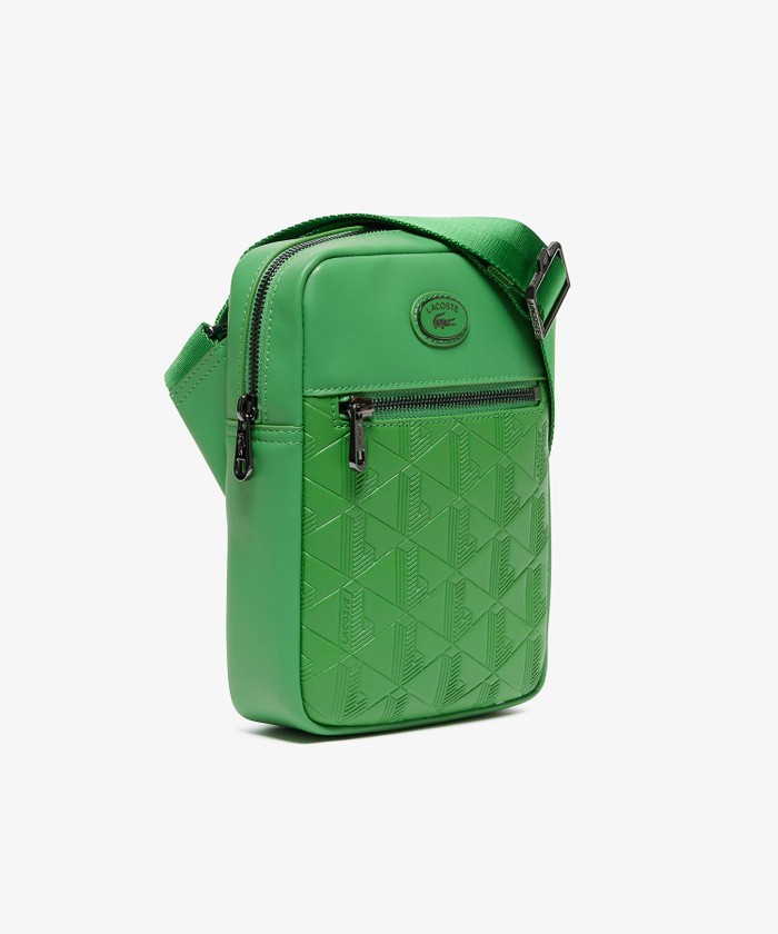 ラコステ LACOSTE NOMOGRAMME モノグラムショルダーバッグ