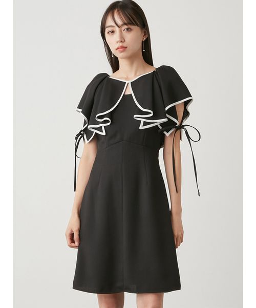 セール 50%OFF】ラッフルボレロパイピングミニワンピース(505998145) | スナイデル(SNIDEL) - d fashion