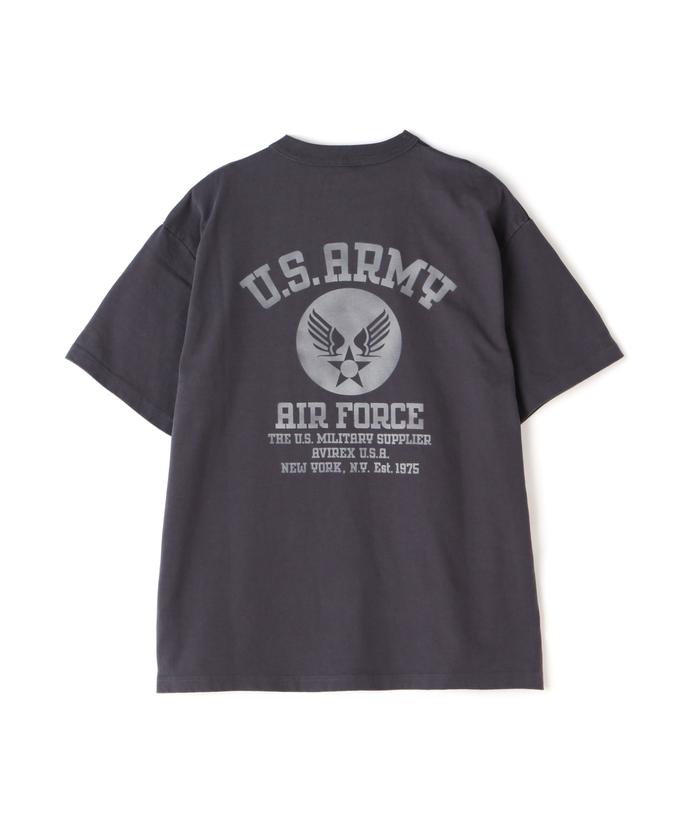 送料込★ALPHA INDUSTRIES★Tシャツ Vintage Aviation Tシャツ 古着 80s USA製 Jerzees 「AIR FORCE」 アーチ ミリタリー T