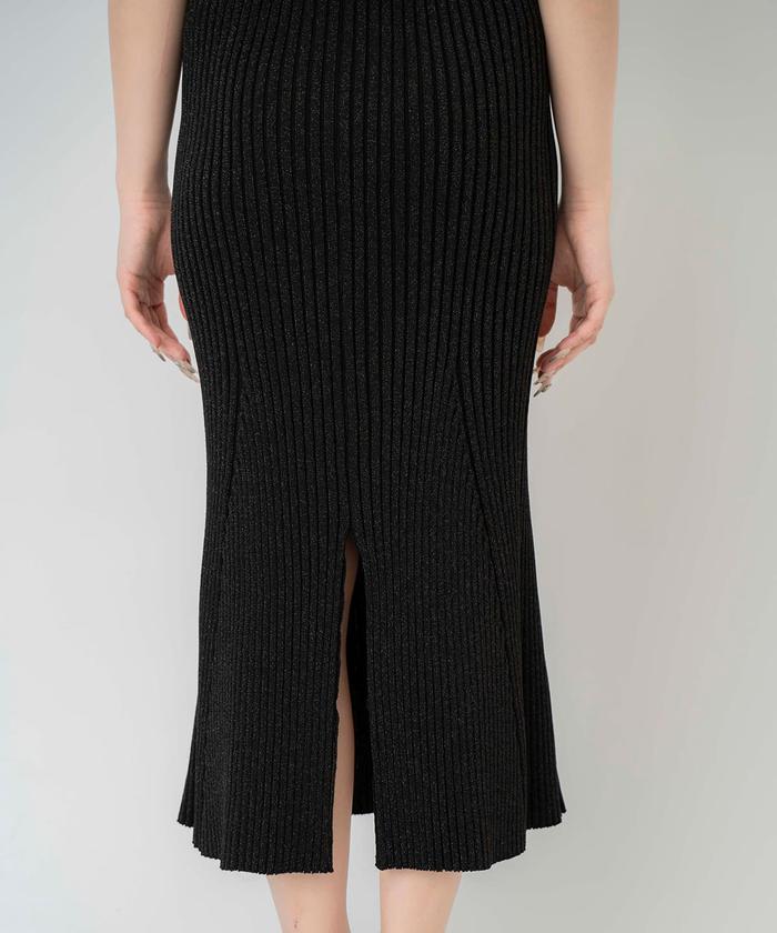 *Alice + Olivia* オープンショルダーリブニットワンピース セール 60%OFF】オープンショルダーリブニットワンピース