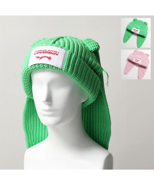 CHARLES JEFFREY LOVERBOY ニット帽 CHUNKY RABBIT BEANIE