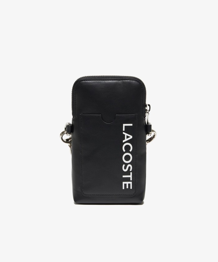 【ラコステ】レザーショルダースマホポーチ LACOSTE ラコステ レザー ショルダー スマホ ポーチ NF1413KP
