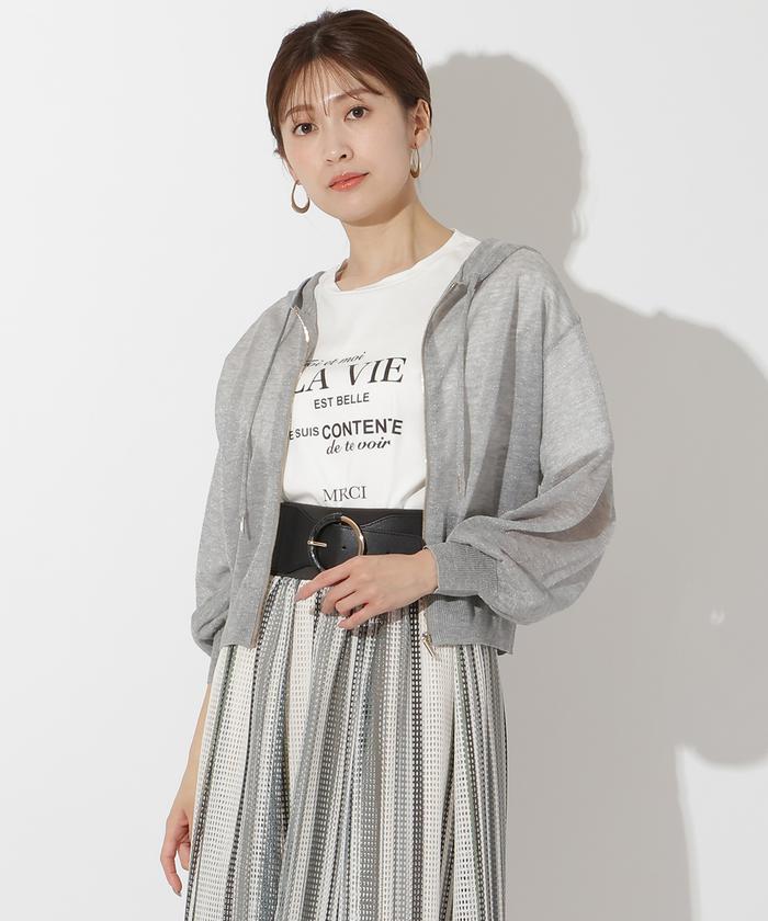 速くおよび自由な セール】シアージップパーカー(506106383) | COUTURE(AND AND トップス