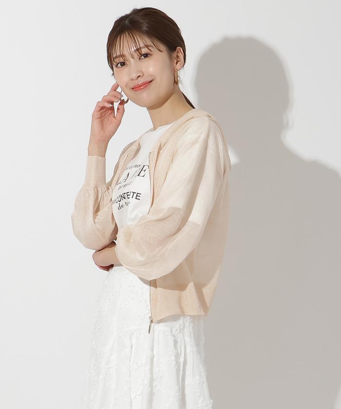 セール】シアージップパーカー(506106383) | AND COUTURE(AND