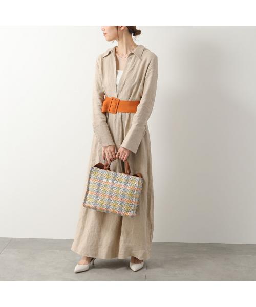 セール】マルニ MARNI MARNI かごバッグ EastーWest SMALL TOTE