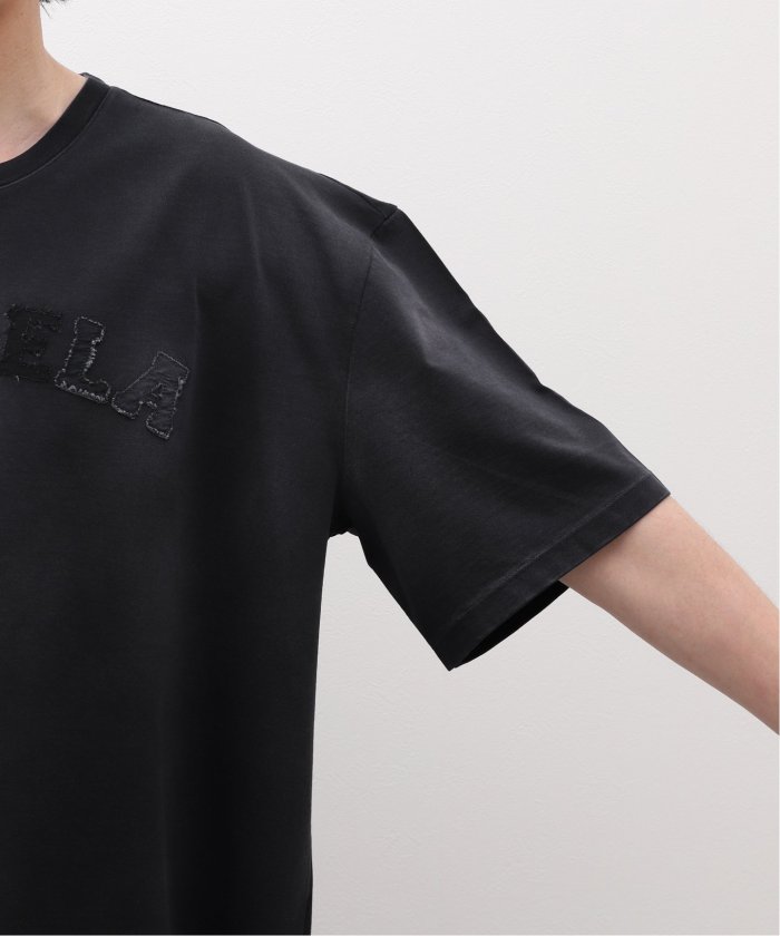 VIP価格★Maison Margiela★エンブロイダリーロゴ フーディー Maison Margiela (メゾン マルジェラ) Flocky Logo Print T