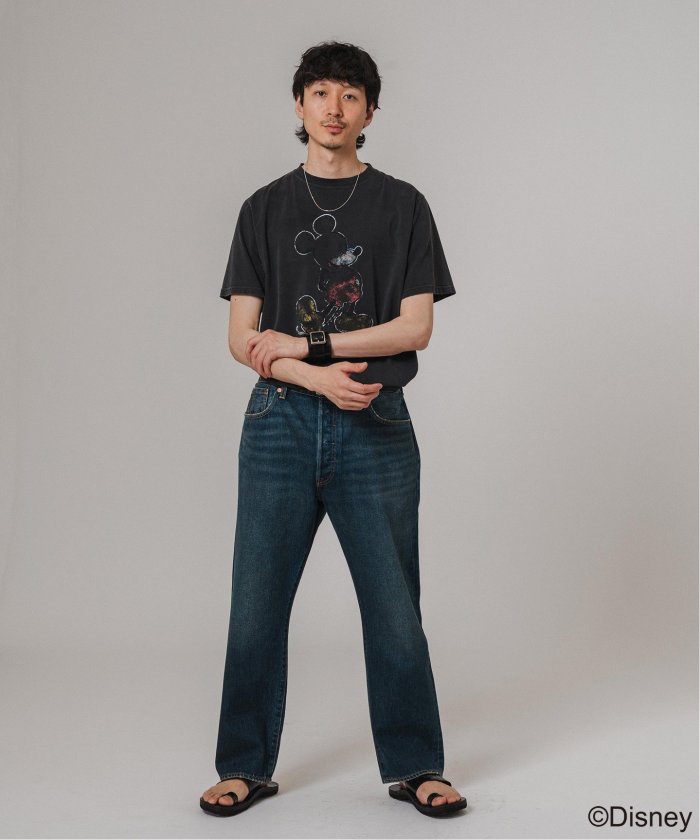 セール】REMI RELIEF 別注 HARD SP加工 Tシャツ(MICKEY MOUSE