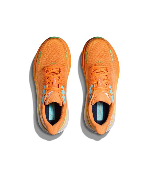 ホカオネオネ HOKA ONE ONE CLIFTON 9 WIDE （CITRUS GLOW