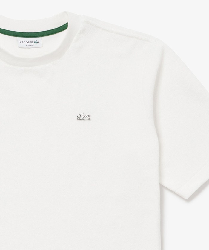 【ラコステ　メンズ】ラコステ LACOSTE ハイゲージパイル地Tシャツ ラコステ LACOSTE Tシャツ 半袖 メンズ ハイゲージパイル地T