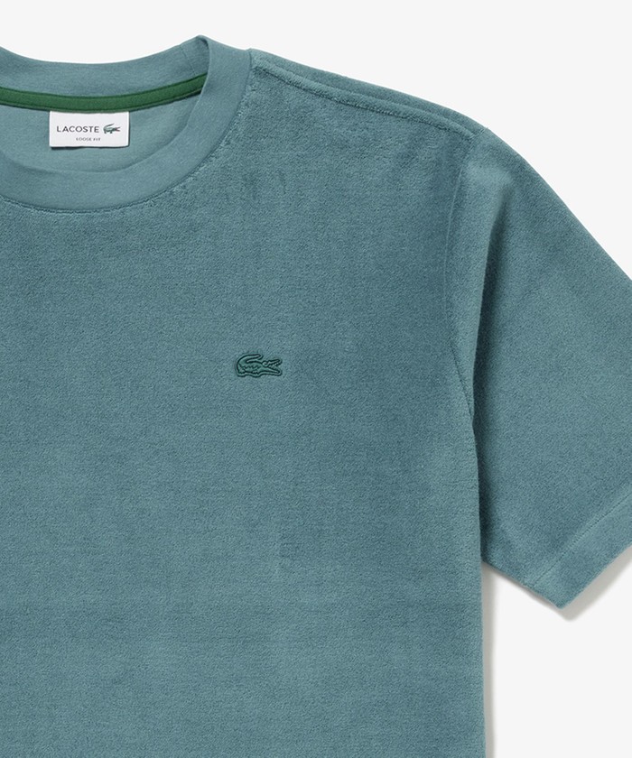 【ラコステ　メンズ】ラコステ LACOSTE ハイゲージパイル地Tシャツ ラコステ LACOSTE Tシャツ 半袖 メンズ ハイゲージパイル地T