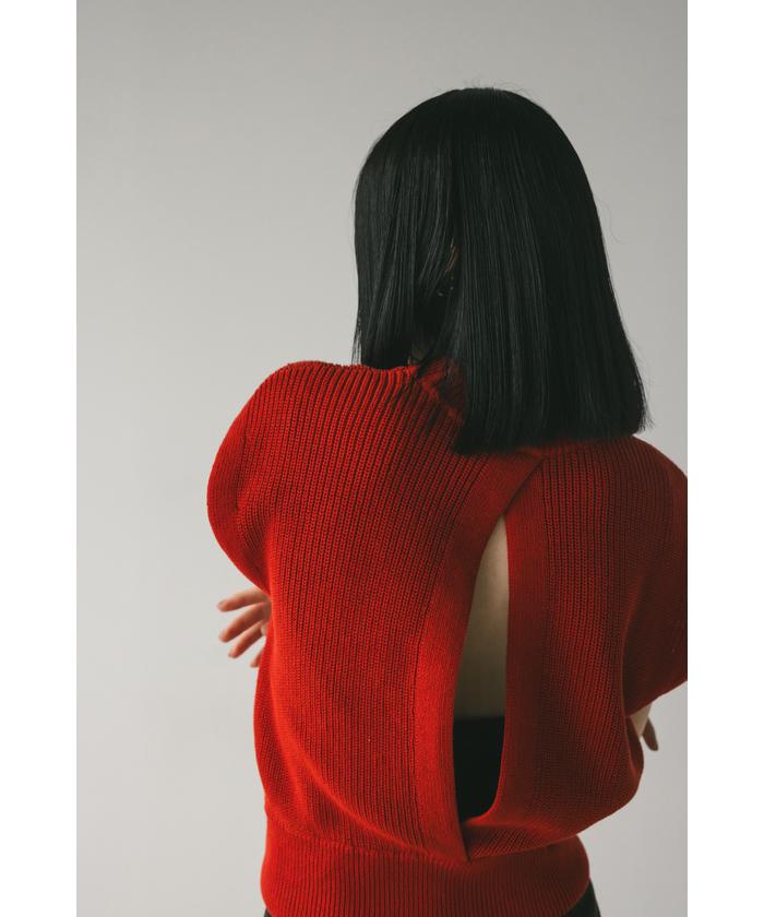 stylemixer スタイルミキサー/ バックスリットニットトップ セール 30%OFF】バックスリットニットトップ(506119017