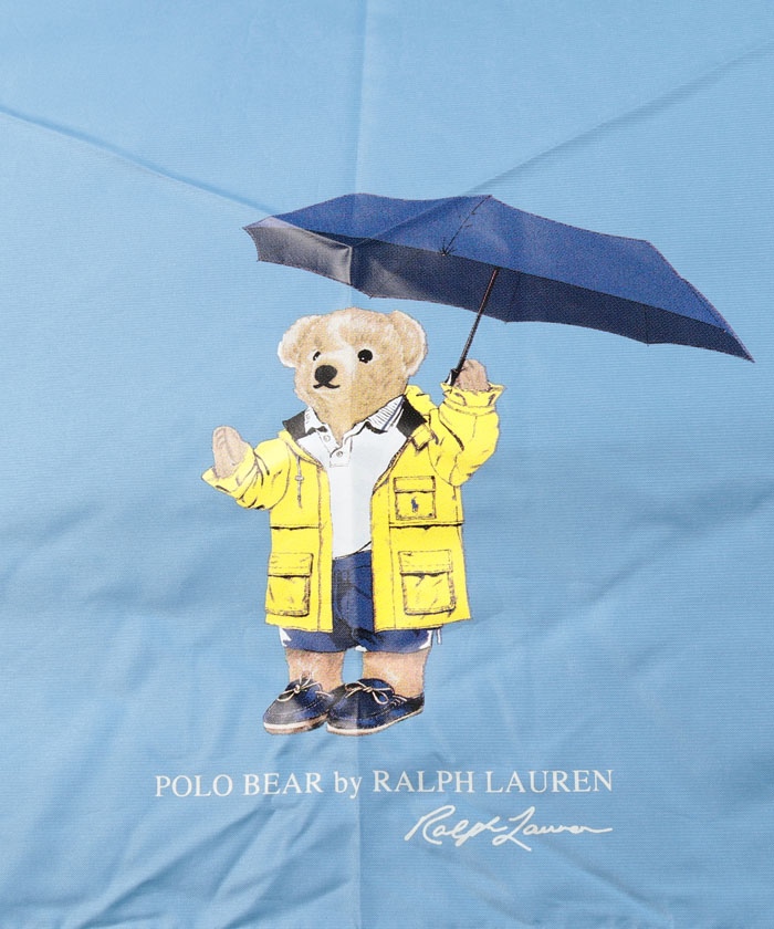 晴雨兼用折りたたみ日傘】ポロ ラルフ ローレン (POLO RALPH